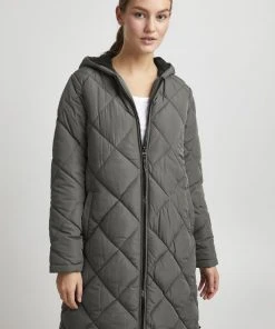 Oxmo OXSTANCA - Abrigo De Invierno - Pewter, Mujer