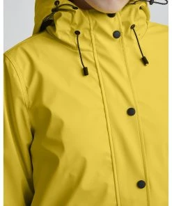 Oxmo OXBECKY - Impermeable - Primrose Yellow, Mujer -Oxmo Elegante tienda 3cff0f1051f742f3bb4016a0a8b5da2c