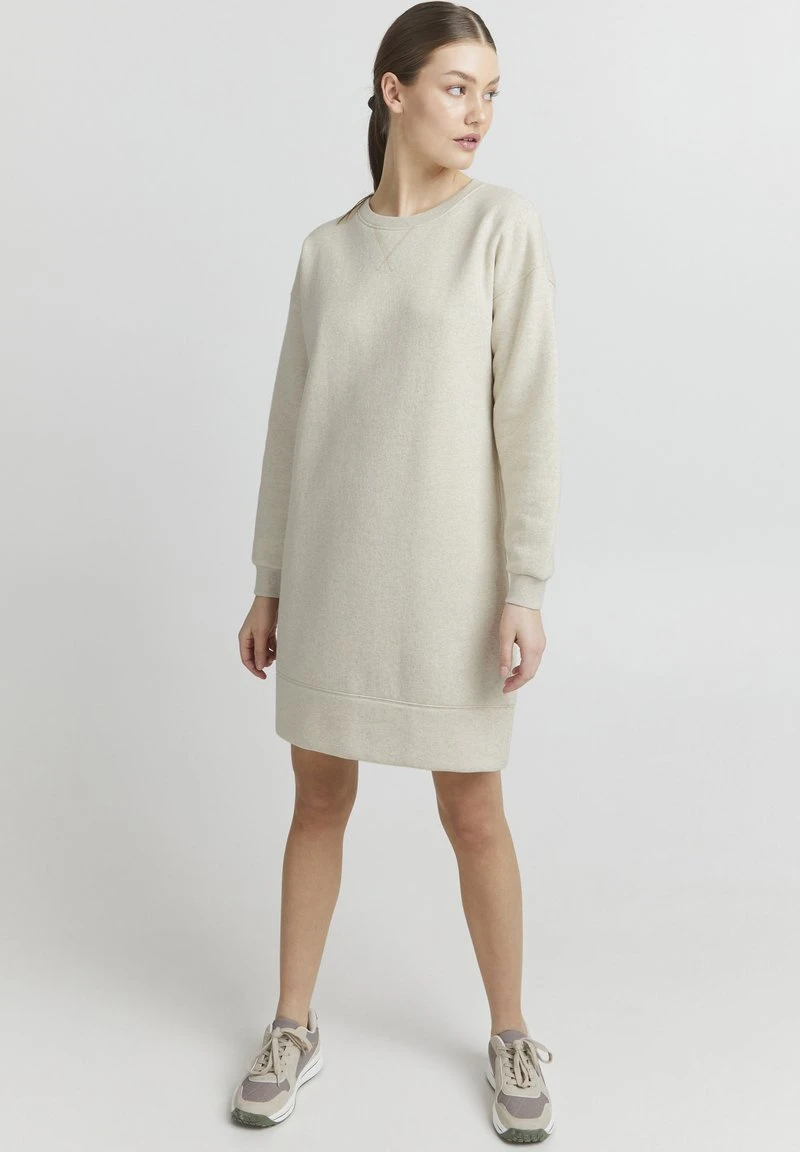 Oxmo HOLLY - Vestido Informal - Oatmeal Melange , Mujer 4 Oxmo HOLLY - Vestido Informal - Oatmeal Melange , Mujer - Image 2