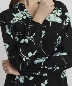 Oxmo ELVY - Blusa - Black Mix, Mujer -Oxmo Elegante tienda 3f4a2876cf094b89afb638b5ff8d3688