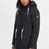 Oxmo OXMELLY - Abrigo De Invierno - Black , Mujer