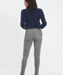 Oxmo OXIRABELLE - Vaqueros Slim Fit - Grey Denim , Mujer 10 Oxmo OXIRABELLE - Vaqueros Slim Fit - Grey Denim , Mujer -Oxmo Elegante tienda 3f70a5becdb34f9cb9a2aff5072d5fcc