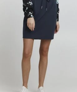 Oxmo OXARNA - Falda Acampanada - Total Eclipse , Mujer