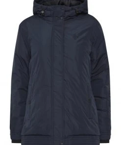 Oxmo OXJYTTE - Chaqueta De Entretiempo - Dark Blue , Mujer -Oxmo Elegante tienda 42b585cd86e045c1b0856fa48c2fc53e