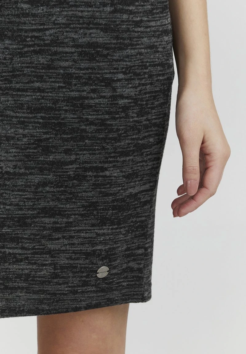 Oxmo BIRGA - Falda De Tubo - Dark Grey Melange , Mujer 7 Oxmo BIRGA - Falda De Tubo - Dark Grey Melange , Mujer - Image 5