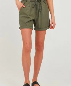 Oxmo Shorts - Dusty Olive , Mujer