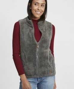 Oxmo OXTHERI - Chaleco - Castlerock , Mujer