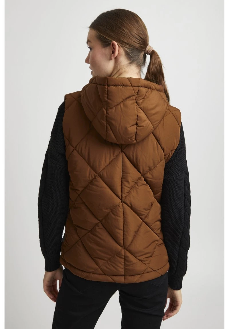 Oxmo OXSTANA - Chaleco - Tortoise Shell , Mujer 5 Oxmo OXSTANA - Chaleco - Tortoise Shell , Mujer - Image 3