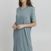 Oxmo BRINJA - Vestido Ligero - Smoke Blue , Mujer -Oxmo Elegante tienda 47cf61bab2aa4efda009a6131c12794b