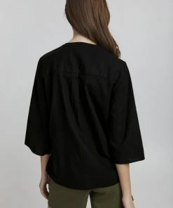 Oxmo OXANEA - Blusa - Black , Mujer -Oxmo Elegante tienda 4841de60c502457b8bbff9008c0f891e