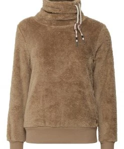 Oxmo OXANNIKI - Jersey Con Capucha - Beige , Mujer -Oxmo Elegante tienda 48ecd5040a6c4cad8cdfb796cac481b9