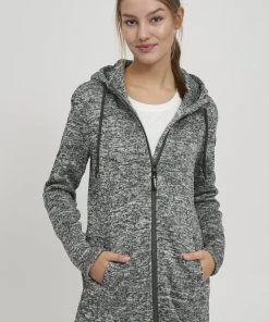 Oxmo OXKAIRA - Abrigo De Invierno - Dark Shadow , Mujer