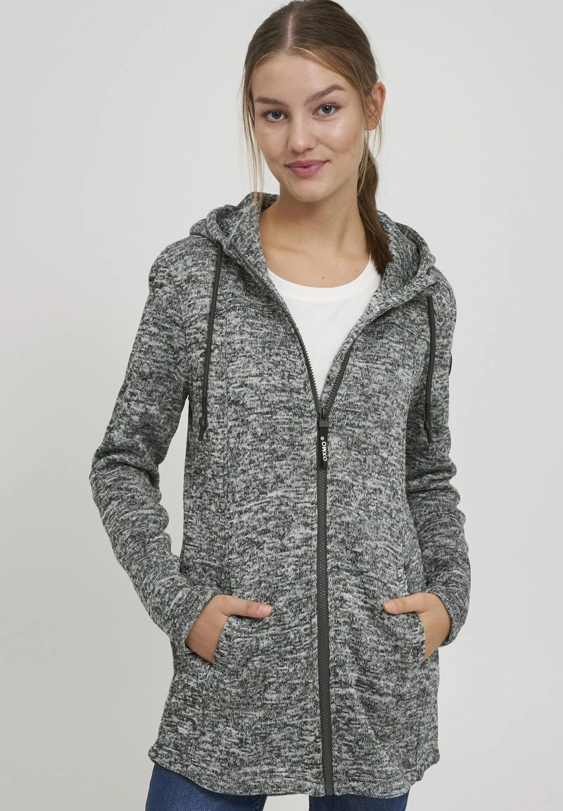 Oxmo OXKAIRA - Abrigo De Invierno - Dark Shadow , Mujer 3 Oxmo OXKAIRA - Abrigo De Invierno - Dark Shadow , Mujer