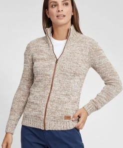 Oxmo OXPHENIX - Chaqueta De Punto - Dune , Mujer