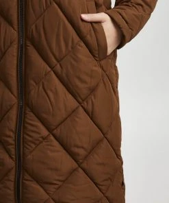 Oxmo OXSTANCA - Abrigo De Invierno - Brown, Mujer -Oxmo Elegante tienda 4de2f5a9a0714438a87ca4c81a11b9a9