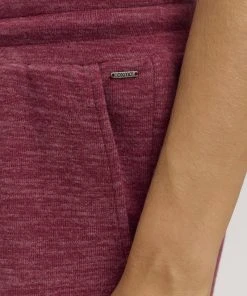 Oxmo OXBENITA - Pantalones Deportivos - Wine Red Melange , Mujer -Oxmo Elegante tienda 4fa9eb2fb5ee4f4c819a2193ff2eae41