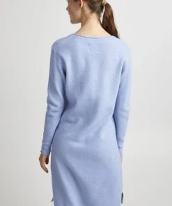 Oxmo OXIDA - Vestido De Punto - Brunnera Blue Melange , Mujer 10 Oxmo OXIDA - Vestido De Punto - Brunnera Blue Melange , Mujer -Oxmo Elegante tienda 4fbb061459314b07912c156fe142399b