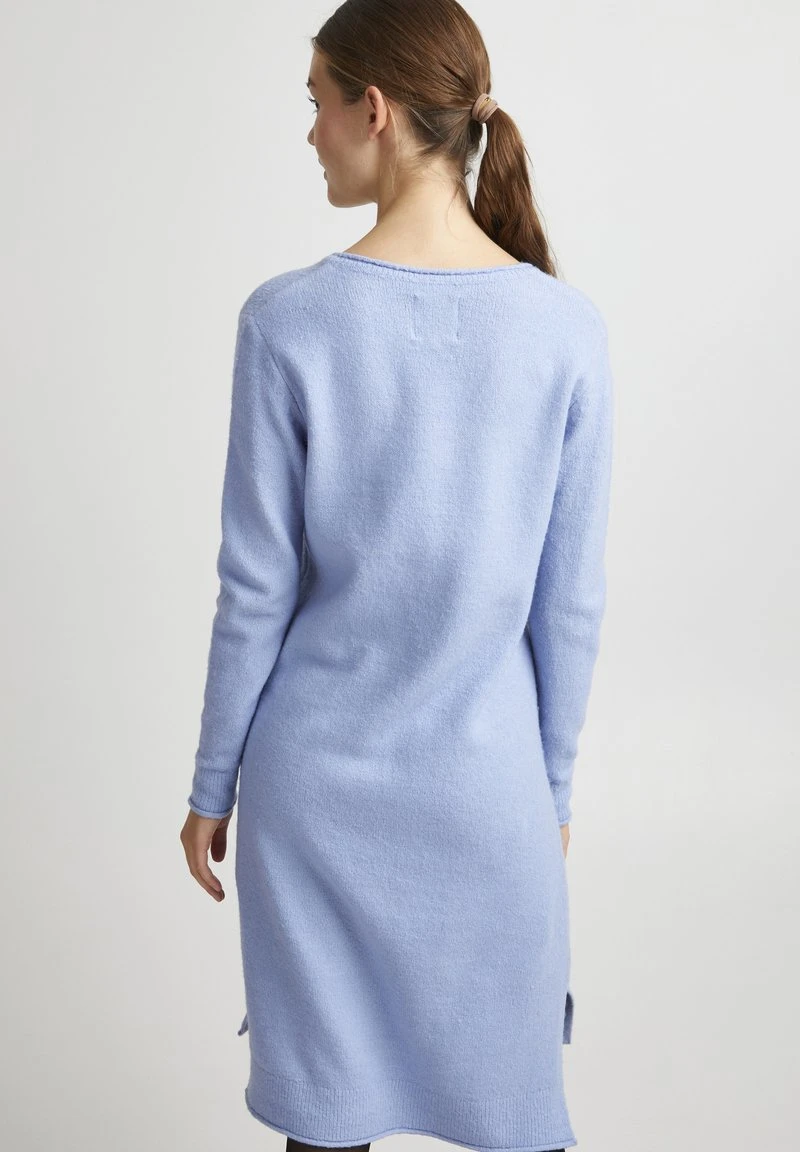 Oxmo OXIDA - Vestido De Punto - Brunnera Blue Melange , Mujer 5 Oxmo OXIDA - Vestido De Punto - Brunnera Blue Melange , Mujer - Image 3