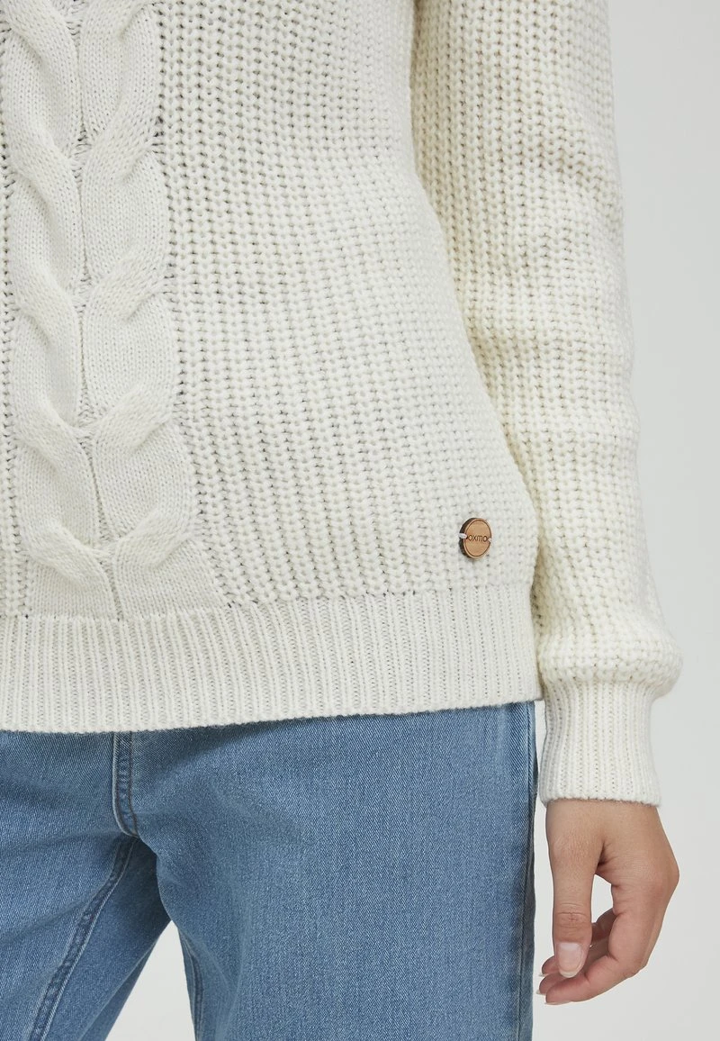 Oxmo OXNATASJA - Jersey De Punto - Cloud Dancer , Mujer 6 Oxmo OXNATASJA - Jersey De Punto - Cloud Dancer , Mujer - Image 4