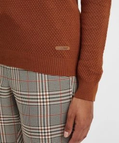 Oxmo OXSARAH - Jersey De Punto - Cinnamon, Mujer -Oxmo Elegante tienda 5c04f99441f9412989c9c4610dc3e203