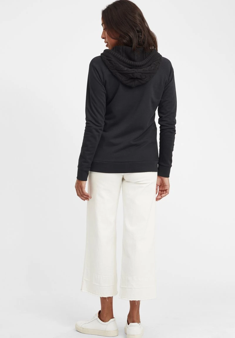 Oxmo OXMATILDA - Sudadera Con Cremallera - Black , Mujer 8 Oxmo OXMATILDA - Sudadera Con Cremallera - Black , Mujer - Image 6