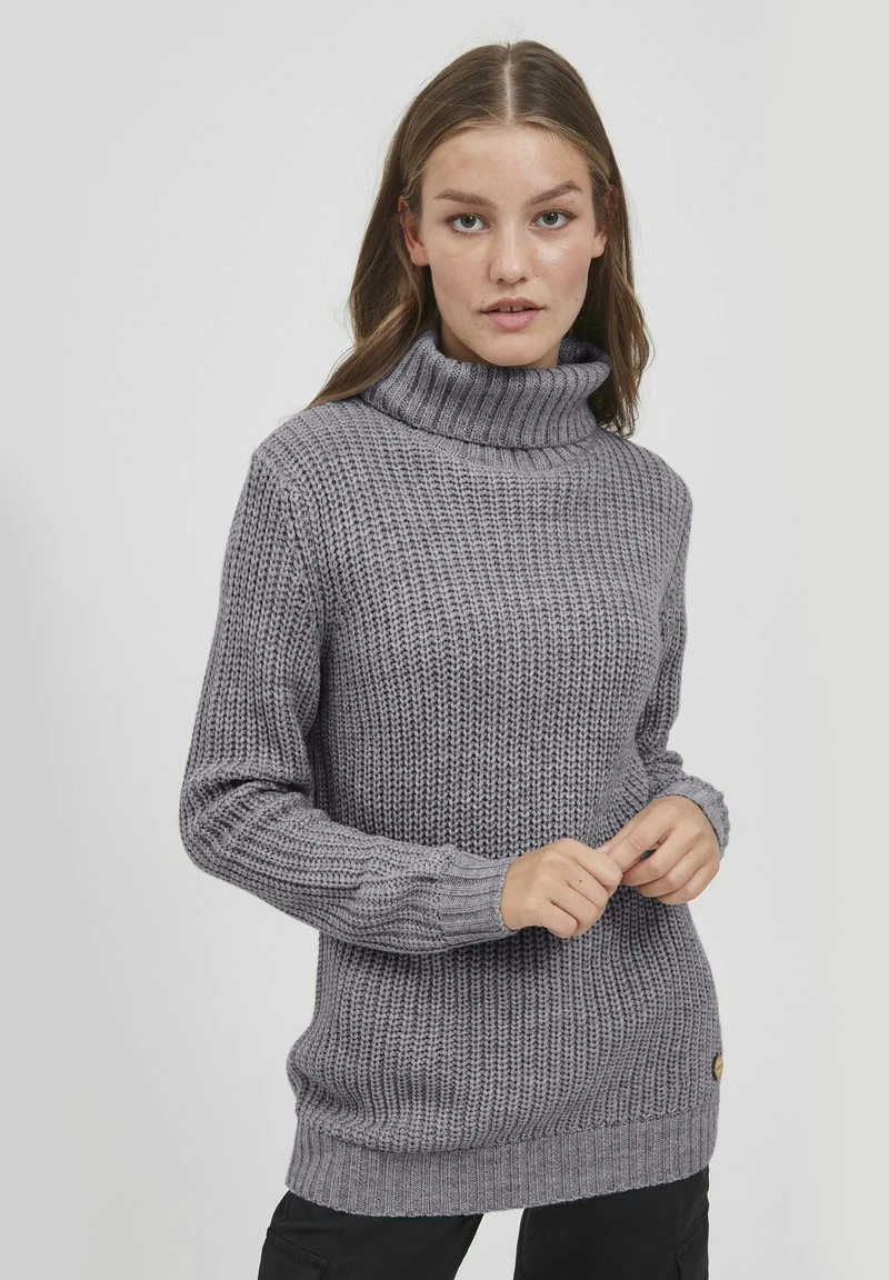 Oxmo OXNANNA - Jersey De Punto - Medium Grey Melange, Mujer 3 Oxmo OXNANNA - Jersey De Punto - Medium Grey Melange, Mujer