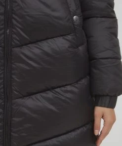 Oxmo OXTABATA - Abrigo De Invierno - Black , Mujer -Oxmo Elegante tienda 5cd2b12800094b8baedf22d538a01edd