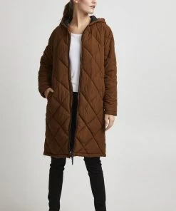 Oxmo OXSTANCA - Abrigo De Invierno - Brown, Mujer -Oxmo Elegante tienda 5e2e7fdd60c940d2878f101ba8dfade5