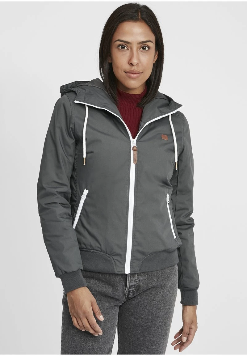 Oxmo TILLA - Chaqueta De Entretiempo - Dark Grey, Mujer 3 Oxmo TILLA - Chaqueta De Entretiempo - Dark Grey, Mujer