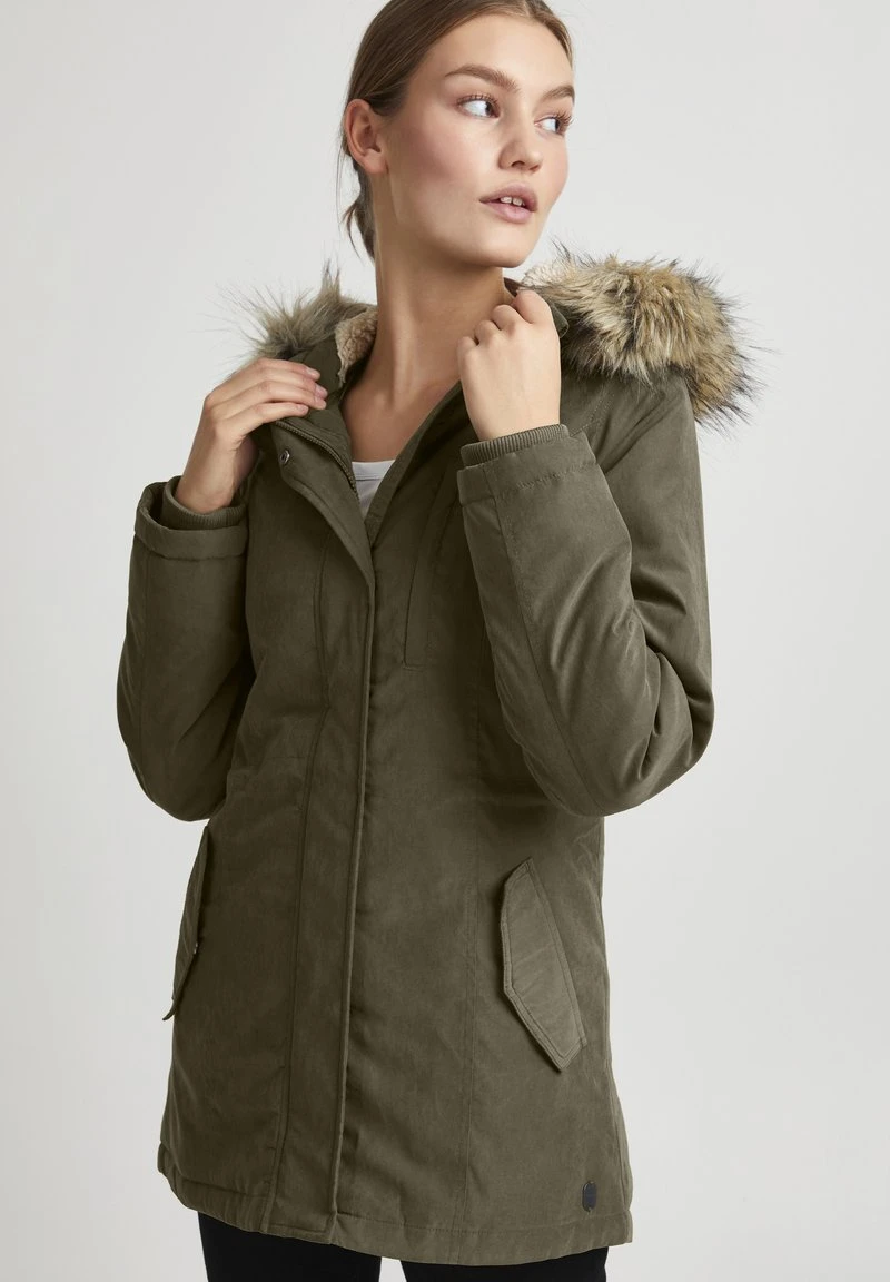 Oxmo OXLOKA - Abrigo De Invierno - Ivy Green , Mujer 3 Oxmo OXLOKA - Abrigo De Invierno - Ivy Green , Mujer