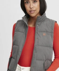 Oxmo OXLEWONDA - Chaleco - Dark Grey , Mujer 11 Oxmo OXLEWONDA - Chaleco - Dark Grey , Mujer -Oxmo Elegante tienda 604a341064344c95b389f1caeb260637