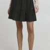 Oxmo OXEIRA - Falda Acampanada - Black , Mujer -Oxmo Elegante tienda 62dff346b3fa4eb6a062af263ce8ffc9
