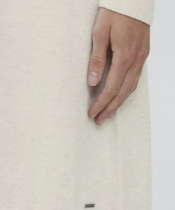 Oxmo WINALA - Vestido De Punto - Oyster Grey Melange , Mujer -Oxmo Elegante tienda 6380367bf44e410eb914a2f3f2239ccd