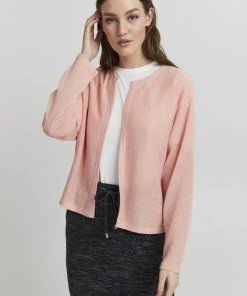 Oxmo KIKE - Chaqueta De Punto - Coral Cloud , Mujer