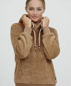 Oxmo OXANNIKEN - Jersey Con Capucha - Kelp , Mujer