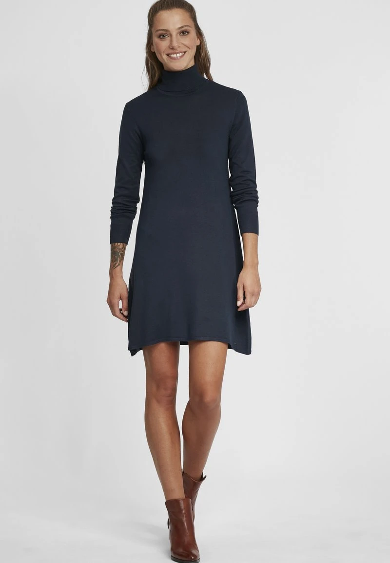 Oxmo OXWINALA - Vestido De Punto - Total Eclipse, Mujer 4 Oxmo OXWINALA - Vestido De Punto - Total Eclipse, Mujer - Image 2