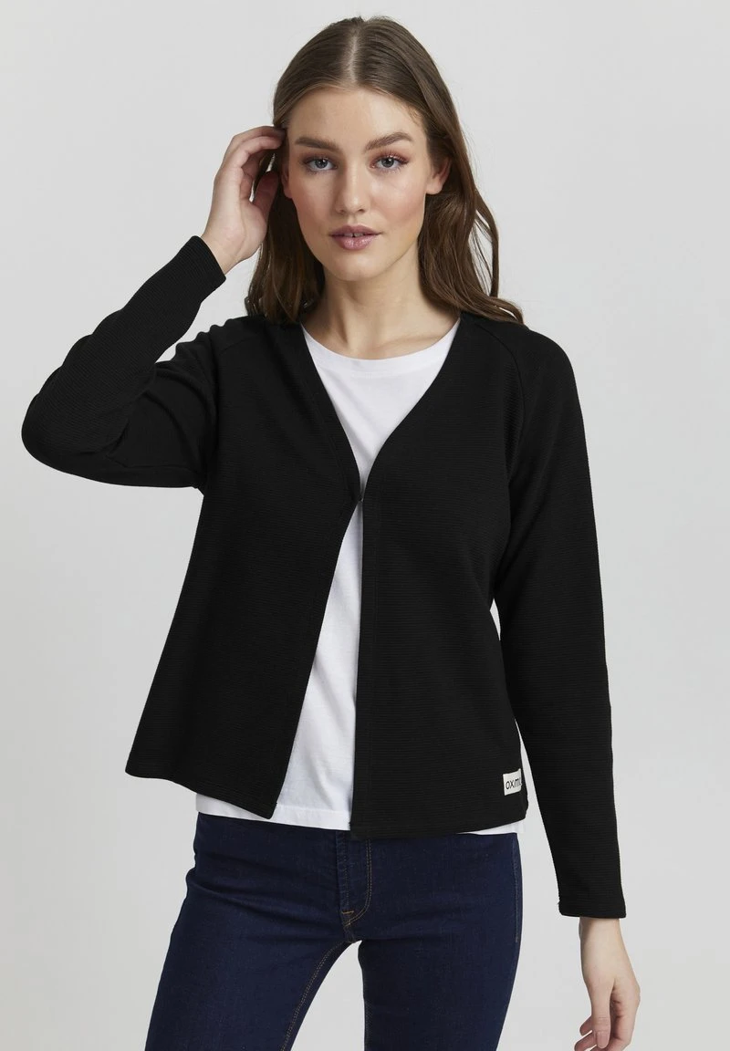 Oxmo JONIA - Chaqueta De Punto - Black , Mujer 3 Oxmo JONIA - Chaqueta De Punto - Black , Mujer