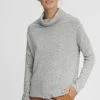 Oxmo OXBELMA - Jersey Con Capucha - Light Grey Melange , Mujer -Oxmo Elegante tienda 67e9fa2f71084479967f1b48d5b058e1