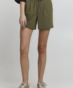 Oxmo ANNIK - Shorts - Ivy Green , Mujer