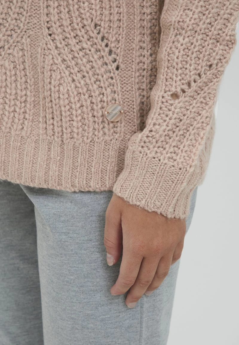 Oxmo OXCHIARA - Jersey De Punto - Mahogany Rose , Mujer 6 Oxmo OXCHIARA - Jersey De Punto - Mahogany Rose , Mujer - Image 4
