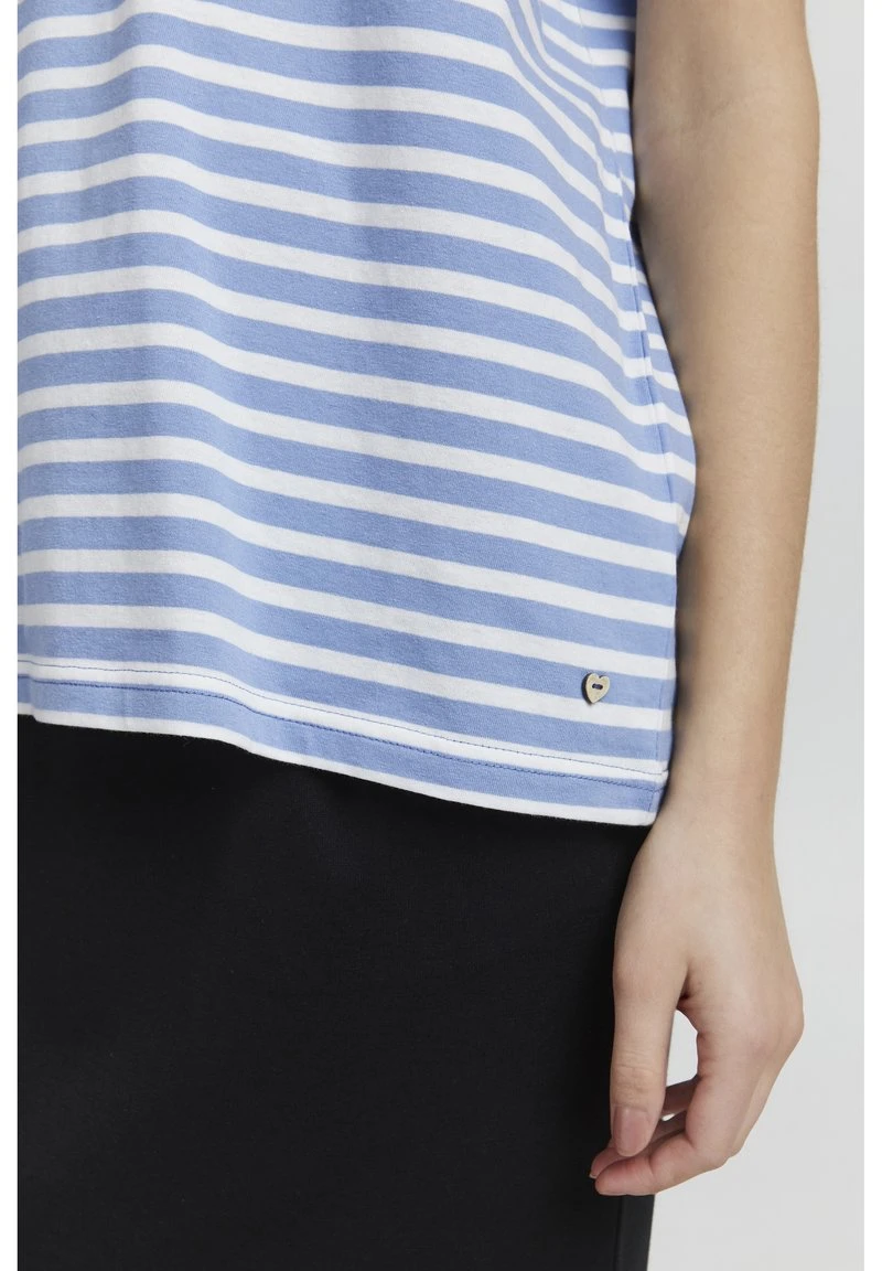 Oxmo OXSTEFFI - Camiseta Estampada - Bel Air Blue , Mujer 7 Oxmo OXSTEFFI - Camiseta Estampada - Bel Air Blue , Mujer - Image 5