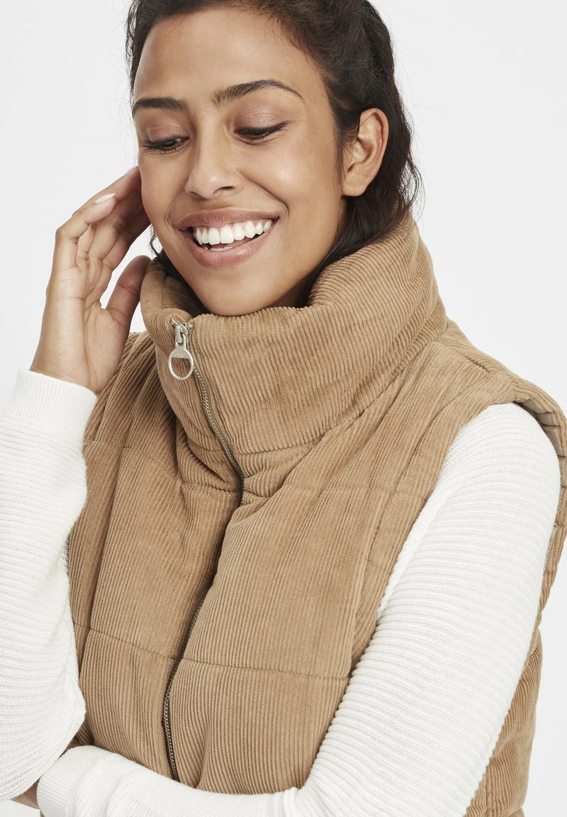 Oxmo OXVIDEMA - Chaleco - Kelp , Mujer 6 Oxmo OXVIDEMA - Chaleco - Kelp , Mujer - Image 4