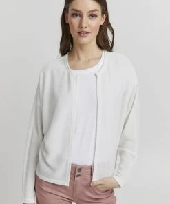 Oxmo KIKE - Chaqueta De Punto - Off White , Mujer