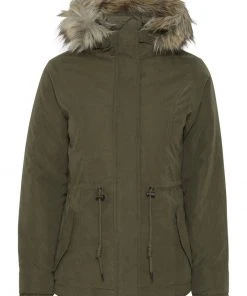 Oxmo OXLONA - Abrigo De Invierno - Ivy Green , Mujer -Oxmo Elegante tienda 724ea088cb5c4c4eb0b43755fc6d730d