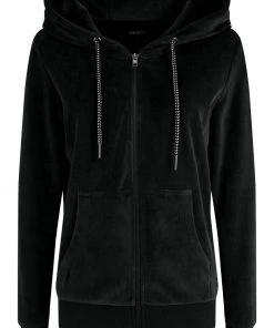 Oxmo OXNICKY - Sudadera Con Cremallera - Black , Mujer -Oxmo Elegante tienda 73649114a8dd4abbb38f1262cff33ddd