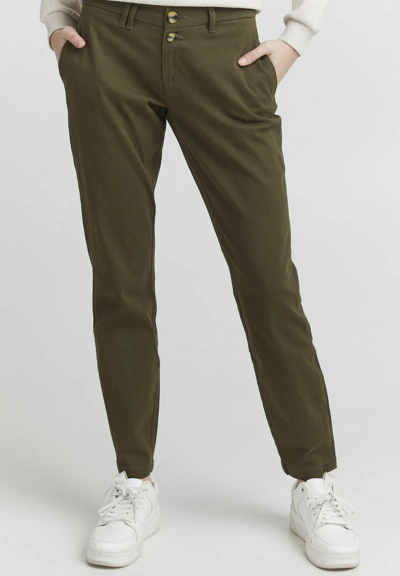 Oxmo PILAR - Pantalones Chinos - Grape Leaf , Mujer 3 Oxmo PILAR - Pantalones Chinos - Grape Leaf , Mujer