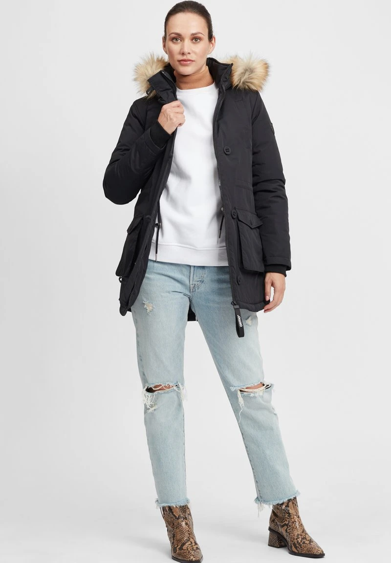 Oxmo OXACTA - Abrigo De Invierno - Black , Mujer 4 Oxmo OXACTA - Abrigo De Invierno - Black , Mujer - Image 2