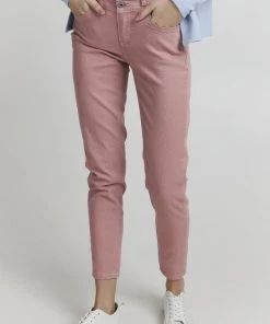 Oxmo OXPEETJE - Pantalones - Ash Rose , Mujer