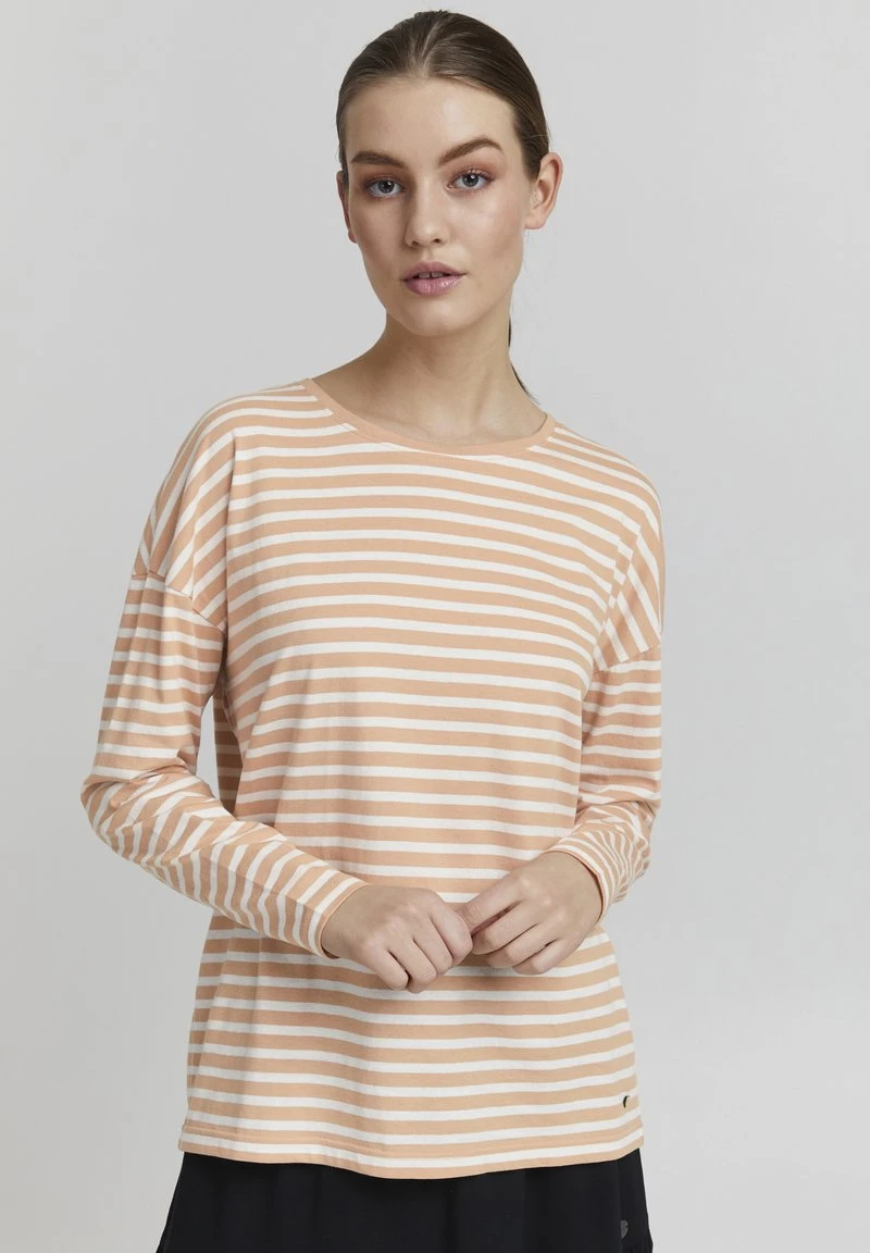 Oxmo Camiseta De Manga Larga - Mahogany Rose , Mujer 3 Oxmo Camiseta De Manga Larga - Mahogany Rose , Mujer