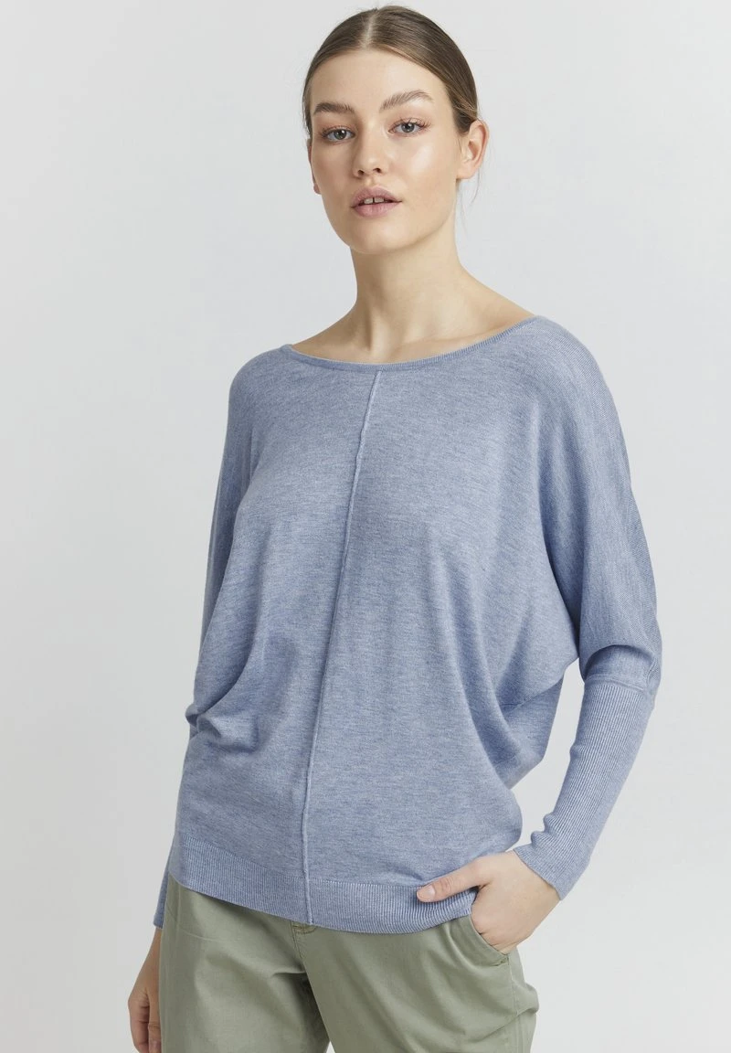 Oxmo OXHERDIS - Jersey De Punto - Kentucky Blue Melange , Mujer 3 Oxmo OXHERDIS - Jersey De Punto - Kentucky Blue Melange , Mujer